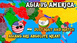 [ASIA VS NORTH AMERICA] 😈🔥 || World Provinces #geography #countryballs