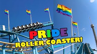 Stockholm's PRIDE Roller Coaster! Jetline at Gröna Lund! Front Seat Onride 4K POV Sweden