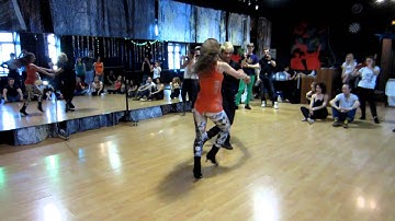 2013 12 15 - Brazuka 3 years - workshops - 2 - Kamacho & Masha