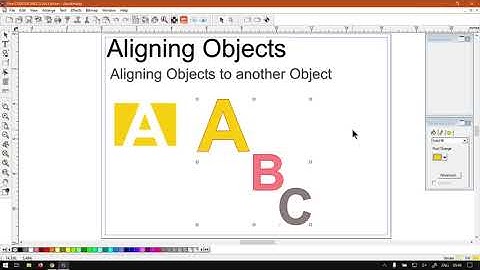 SAi FlexiSTARTER 19 Aligning Objects to Another Object (Part 1) Align Tool Video Mini-Series
