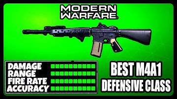NEW OVERPOWERED M4A1 DEFENSIVE CLASS SETUP IN MODERN WARFARE! BEST M4A1 CLASS SETUP!