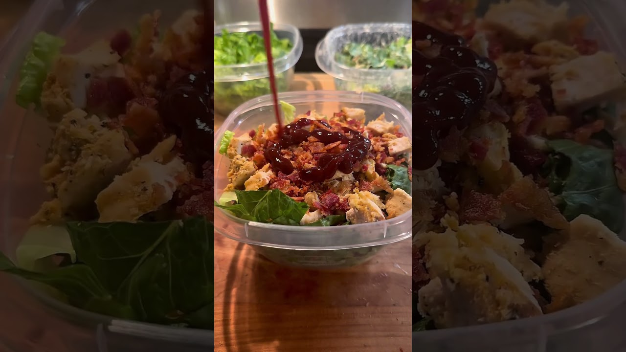 On the menu: Chicken Bacon Cesar Wrap + BBQ Chicken Bacon Wraps for Lunch today 😋 