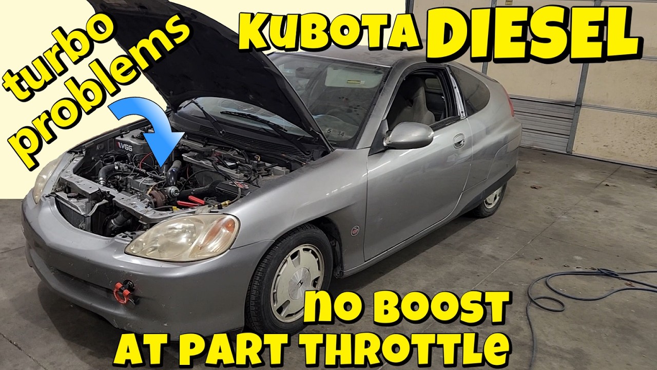 S6 E7. Can we fix the turbo on the Kubota Turbo Diesel Honda?