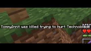 TommyInnit Dies Trying To Kill Technoblade