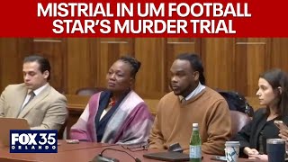 Mistrial in UM football star Rashaun Jones murder trial