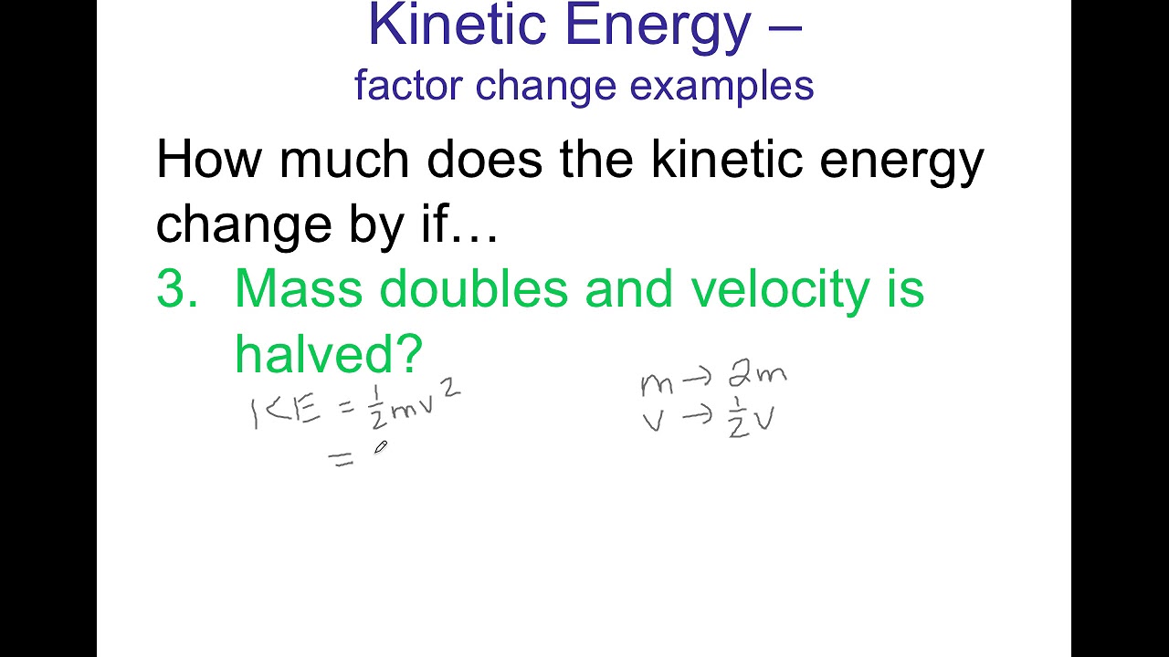 Work Energy Theorem YouTube