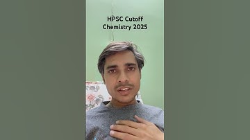 HPSC assistant professor cutoff 2025 #csirnet #gatechemistry #assistantprofessor