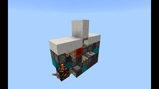 [MCPE]Smallest 2x2 Full Hipster Door [with Tutorial]