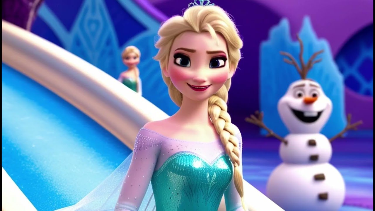 Ледяная горка «Принцесса» ❄️👑