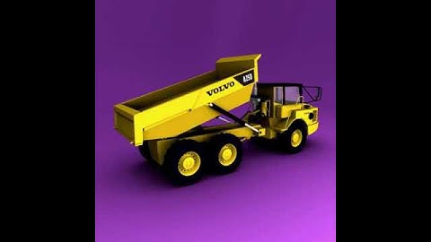 Articulated Truck  3D model from CGTrader.com