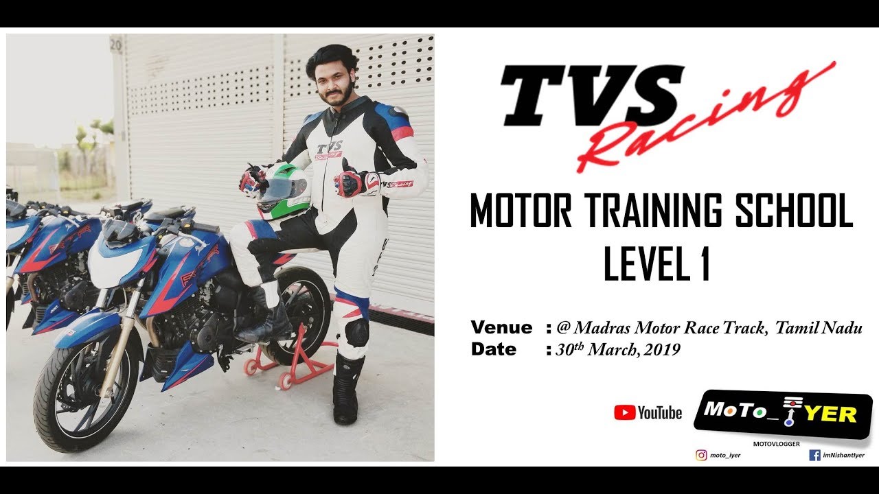 TVS Racing Motor Training School Level 1 The Experience YouTube