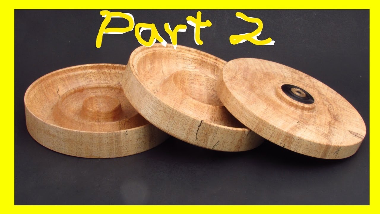 Точение дерева для шкатулки для драгоценностей — заключительная глава