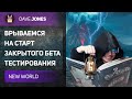 🔴NEW WORLD - СТАРТ ЗБТ // КРАФТ МУШКЕТА // ДЕНЬ 6 // 2K@60FPS