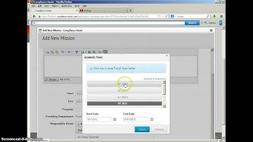 Outcomes assessment tutorial: adding a Mission Statement