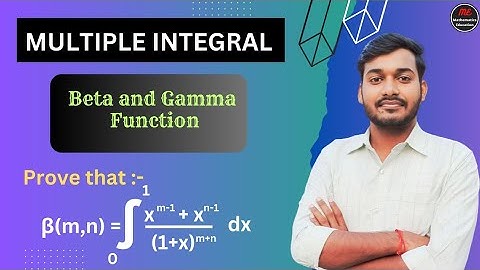 Beta and Gamma Function|Problem#1|Multiple Integral|Engineering Mathematics|Mathematics Education
