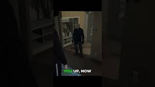 Jason thinks he can sneak up on me? Dance-off!