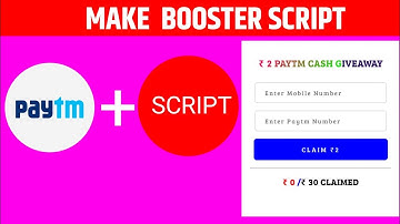 🥳 How To Earn ₹500 🔥| How To Make Booster Script | How To Make Refer Script | How To Make Script