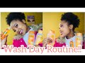 My 4C Natural Hair Wash Day Routine Featuring Cantu Shea Butter || South African Youtuber