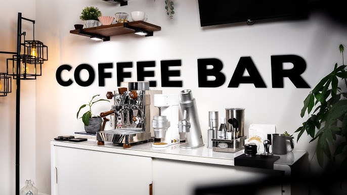 Coffee Bar Tour – DIY Coffee Cart, Espresso & Pour Over Setup