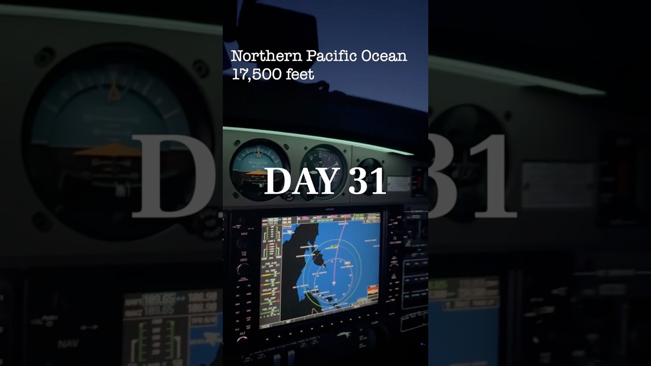 Пересечение Тихого океана на DA42 — 31-й день кругосветного путешествия 