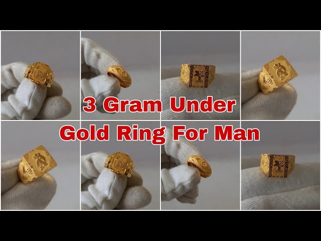 18k Men Gold Ring, 3 Gm at Rs 5350/gram in Kanpur | ID: 2850431400530