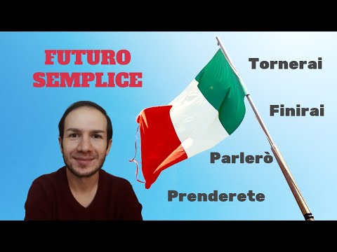 Futuro Semplice - წესიერი ზმნების იოლი მომავალი დრო იტალიურ ენაში