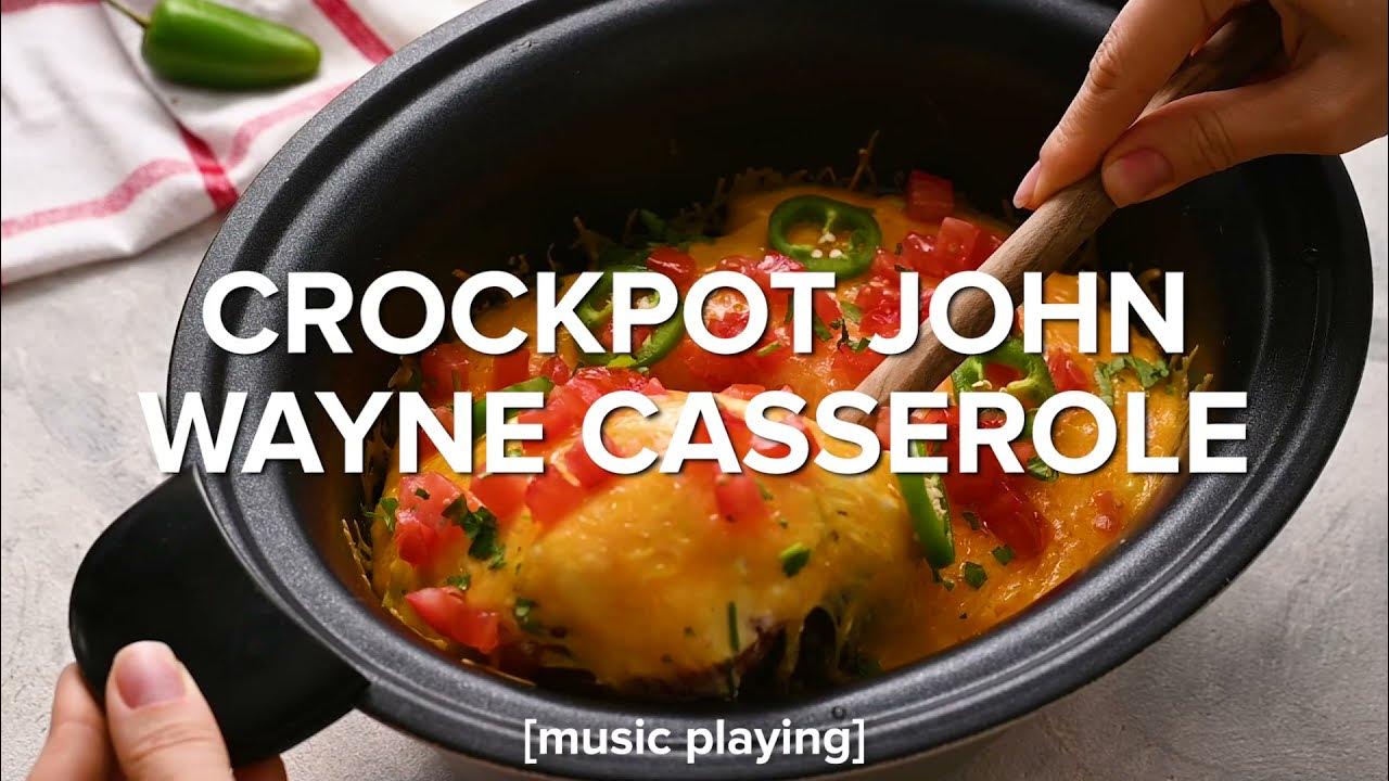 Crockpot John Wayne Casserole - Amanda's Cookin' - Slow Cooker