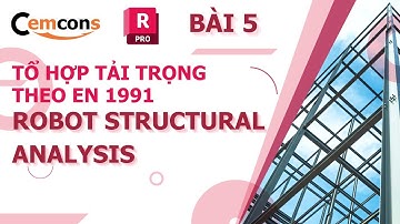 RSA #5 - Tổ hợp tải trọng theo EN 1991 trong Robot Strutural Analysis