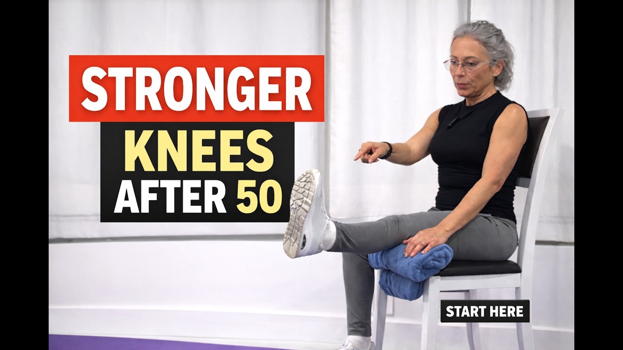 Stronger Knees After 50 | 3 Simple Movements for Stability