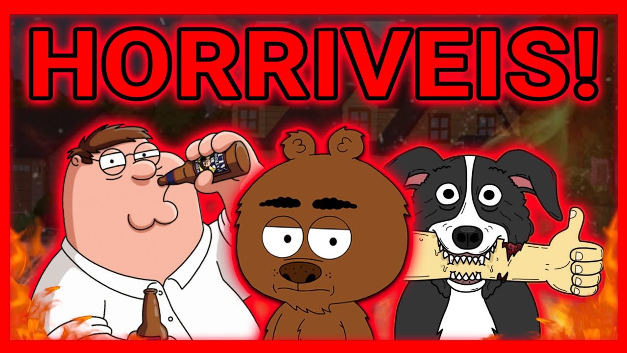 PIORES Desenhos Adultos de Todos os Tempos!