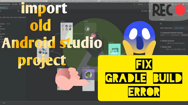 how to import  android studio project into android studio | fix gradle build error