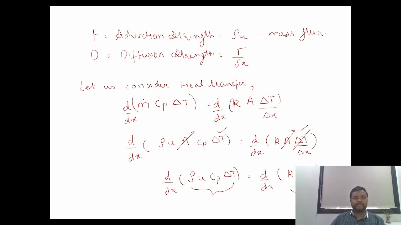 Dr  Pramod Kothmire CFD Convection diffusion Lecture 3 Peclet number