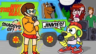 Friday Night Funkin but SHAGGY TRAINED VELMA... FNF Mods #48