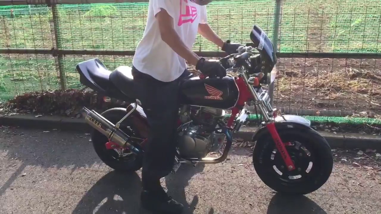 エイプ115 バーンアウト ape 115 burnout - YouTube