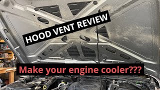 POISON SPYDER HOOD VENT REVIEW - Does it make your Jeep run cooler?