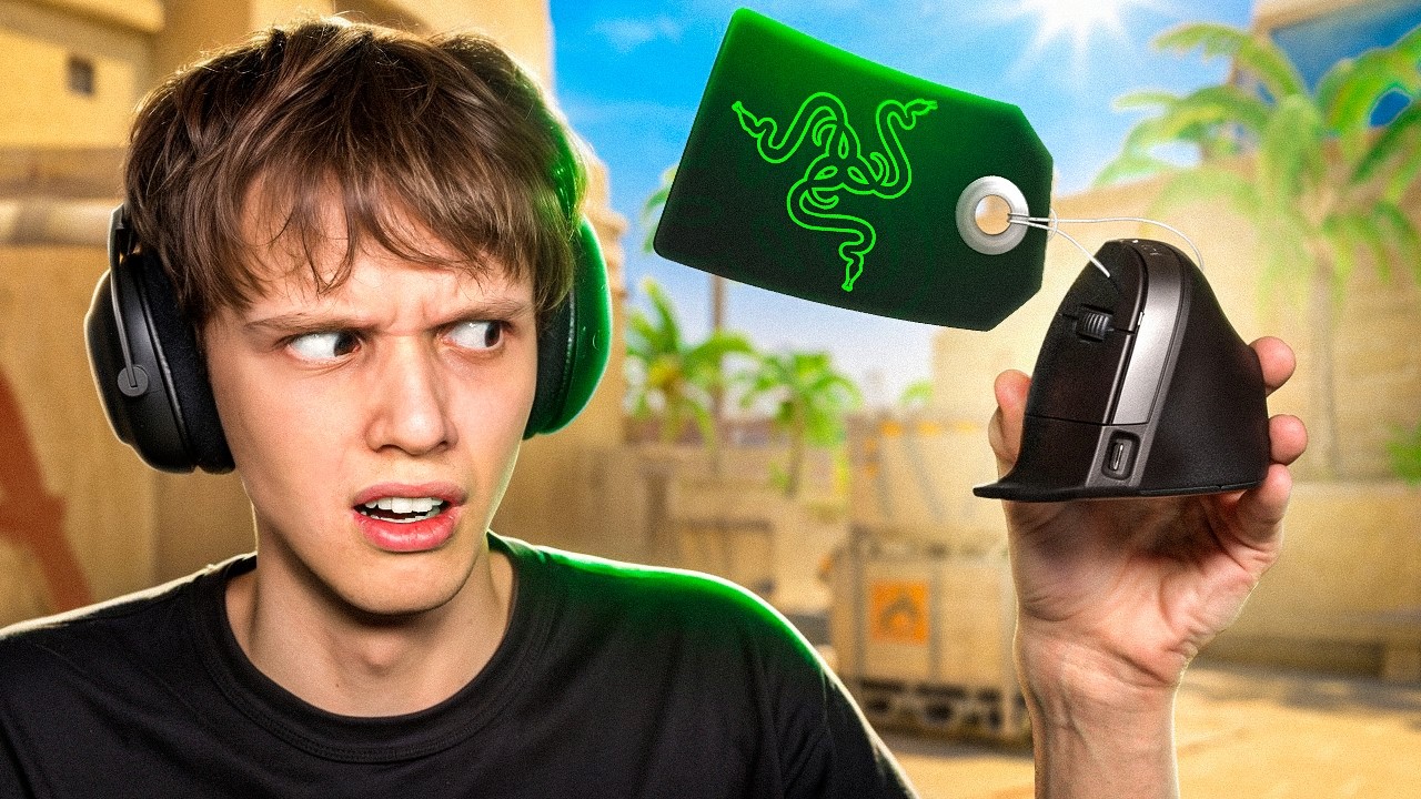 Сыграл на ВЕРТИКАЛЬНОЙ МЫШКЕ от RAZER (CS2)