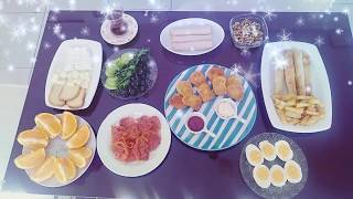 فطور صباحى تركى-Turkish Breakfast