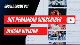 How to Create an Auto Subscribe Bot for YouTube Videos Using UI.Vision | YouTube Subscribe Bot screenshot 1