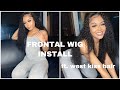 *WIG INSTALL* 24&quot; CURLY HD LACE FRONTAL WIG INSTALL ft WEST KISS HAIR