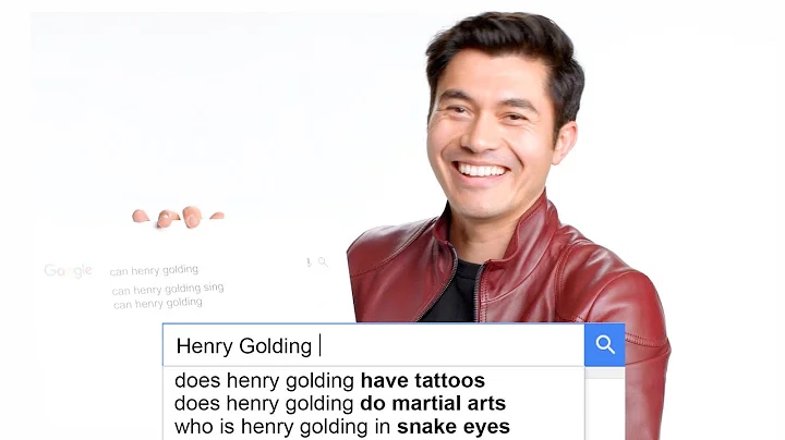 Henry Golding Answers the Web's Most Searched Ques...