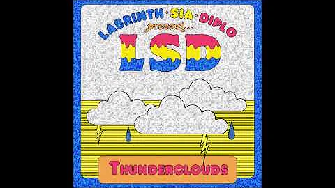 LSD - Thunderclouds Extended Remix