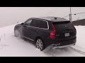 AWD TEST : 2016 Volvo Xc90 Diagonal and Offroad test on ice and snow