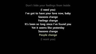 Season's Change (Lyrics) -  Expose