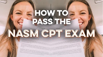 NASM CPT EXAM | how to pass on your first try + what i WISH i did + study hacks