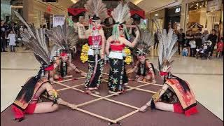 Murut Dance (Anggalang Magunatip)  Welcoming Troupe Imago Shopping Mall 01.12.2023