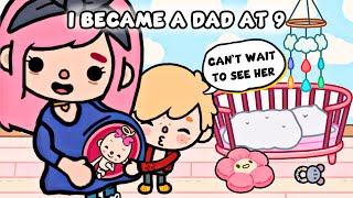 I Became a Dad At 9 🍼👶🏼| Sad Story | Toca Life Love Story / Toca Boca