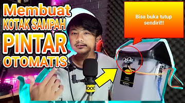 Dijamin Bisa | Membuat Tempat Sampah Otomatis berbasis Arduino