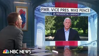 Full Pence: ‘I’m going to clean house on the whole top floor’ of the DOJ if elected president