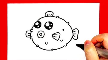 How to Draw a Tropical Fish - Cách vẽ một chú cá nhiệt đới dễ thương