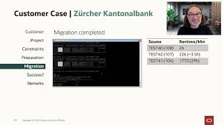 How a customer used refreshable clone PDBs to perform migrations Information